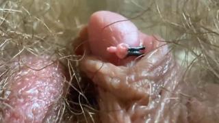 Close-Up Giant Clit Pussy✌ Anus Mouth BizarreSex Tape Hairy Body!