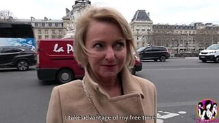 Hard DP for stunning mature Cynthia