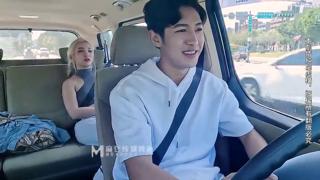  Busty lady teases driver for a car ride hookup