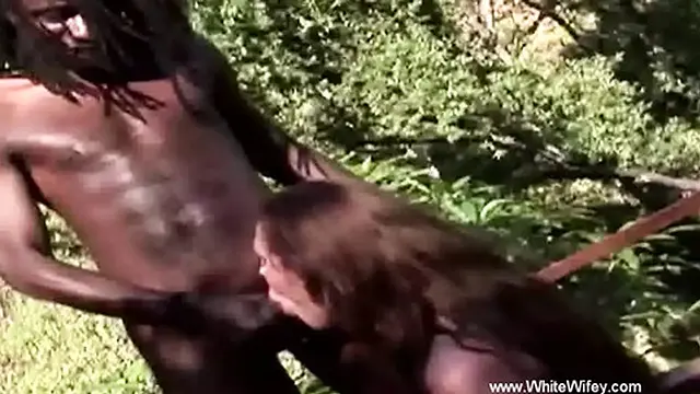 White Guy Seduces Alluring Brunette Wife &mdash;  Prefers Big Black Cock🍆