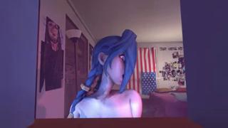 Nailed Hard BBC in the Butt🍑 Horny🥵 College Teen Jerks On Desk