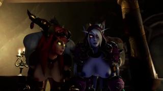 4 Elves Werewolf Fetish Party